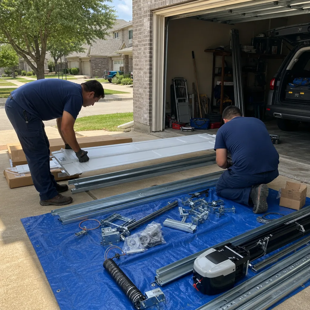 Garage Door Installation in Katy